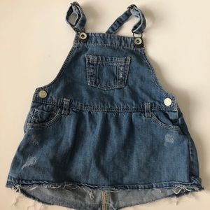 Zara baby girl overall dress